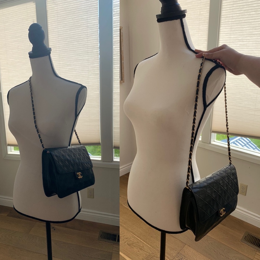 🛑SOLD🛑Chanel classic single flap bag - vintage - Picture 4 of 8